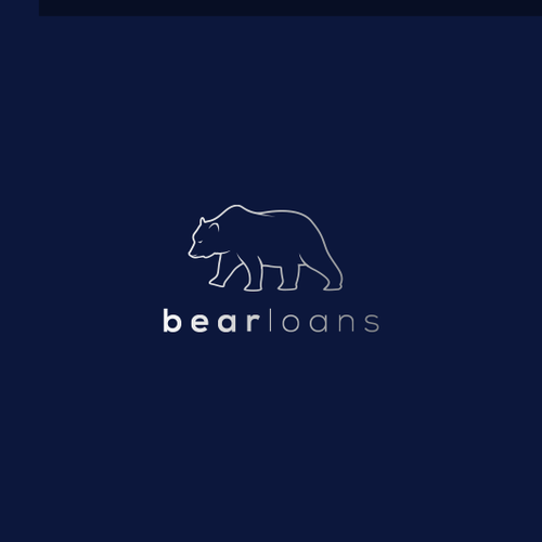 Favicon logo with the title 'Bear Loans logo'