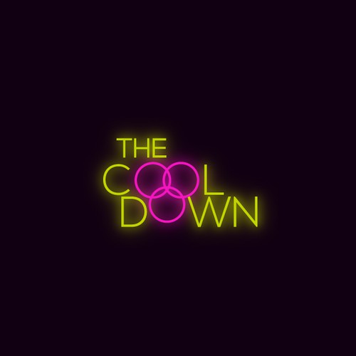 Olympic logo with the title 'Neon wordmark logo concept'