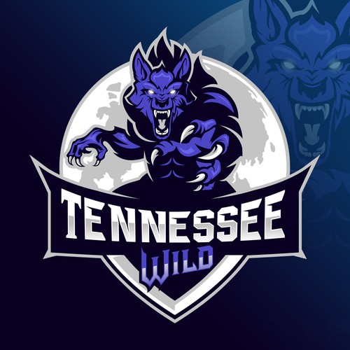 Martial arts logo with the title 'Tennessee Wild'