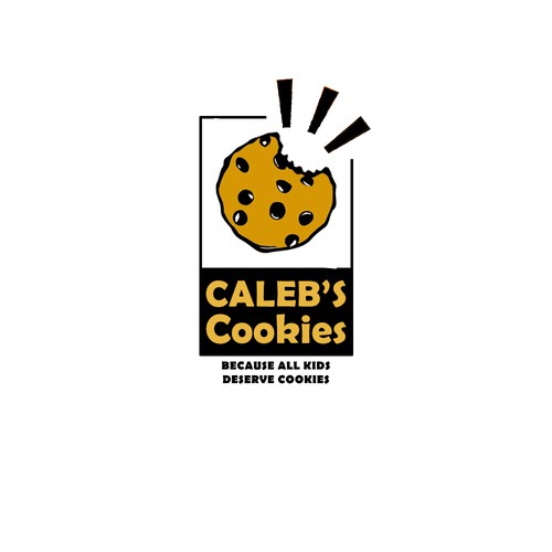 Quirky logo with the title 'Logo Concept for a Bakery'