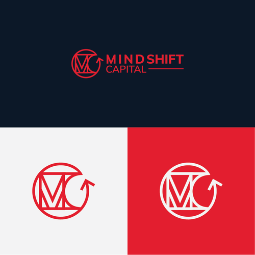 Capital brand with the title 'Mind Shift Capital Logo Design'