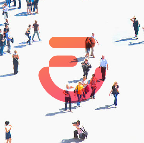 UX and UI logo with the title 'U find modern logo'