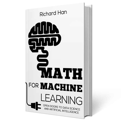 Science design with the title '- MATH FOR MACHINE LEARNING - '