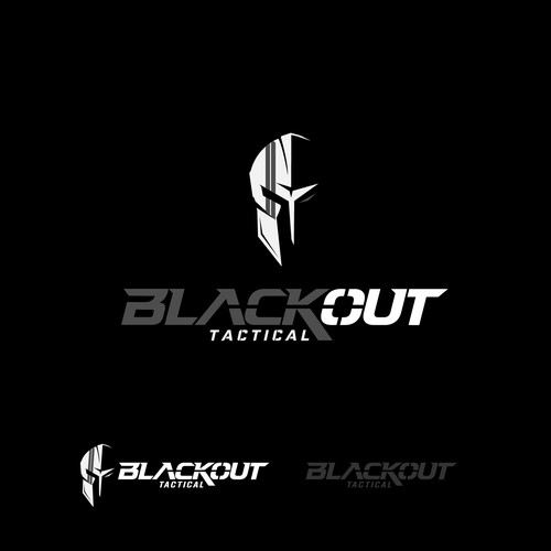 Spartan logo with the title 'Blackout Tactical'
