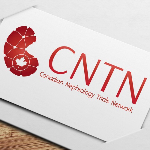 Research logo with the title 'Logo Design for CNTN '