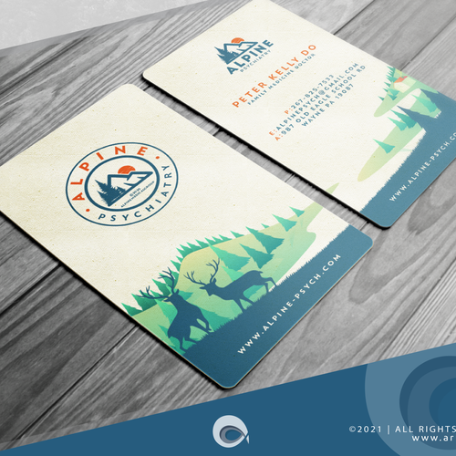 Computer design with the title 'Cool Business Card for Medical & Pharmaceutical CO'