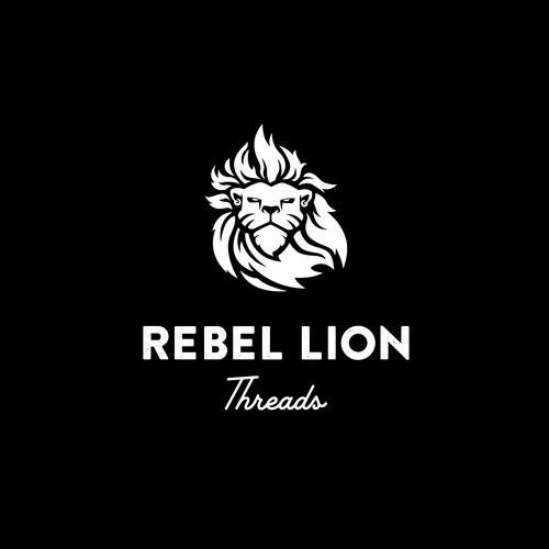 Rebel logo with the title 'Rebel Lion'