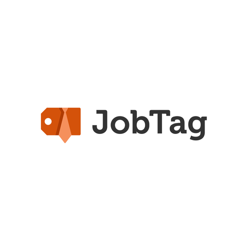 Tag design with the title 'JobTag logo'