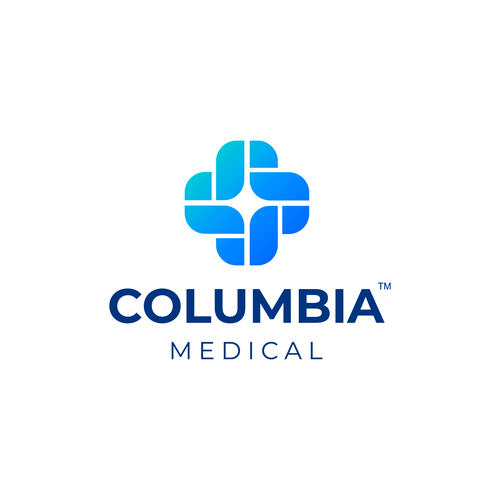 Hospital logo with the title 'Columbia Medical'
