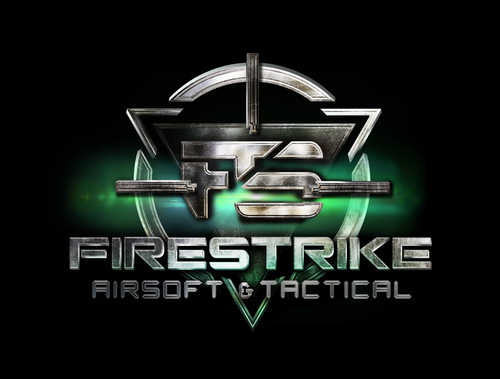 Video game logo with the title 'Design Logo for an Airsoft Company'