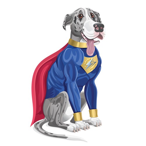 Solar panel design with the title 'Mascot for Solar Company'