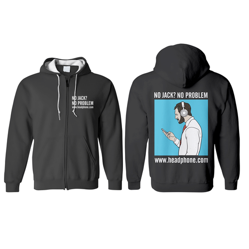 Garment design with the title 'Hoodie Design for Headphone.com'