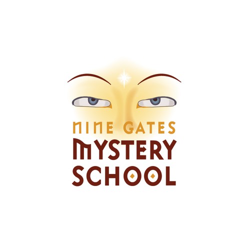 School design with the title 'Logo for an Ancient Mystery School'