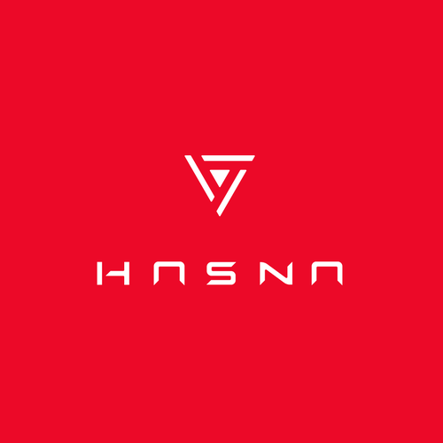 Edgy logo with the title 'bold, sharp futuristic logo'