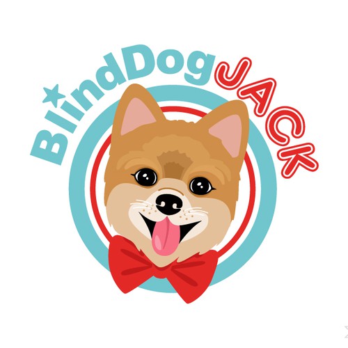 Puppy logo with the title 'Doggie Logo'