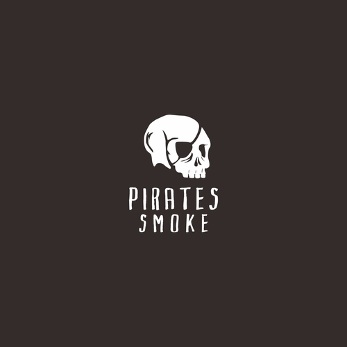 Smoking logo with the title 'Pirates Smoke'