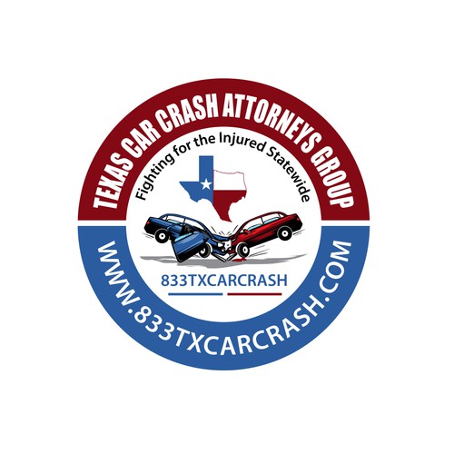 Car wash design with the title 'Car Crash Logo for Car Crash Attorneys'