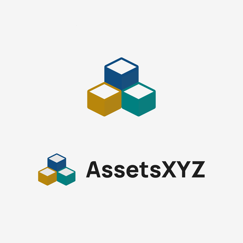 Token design with the title 'AssetsXYZ'