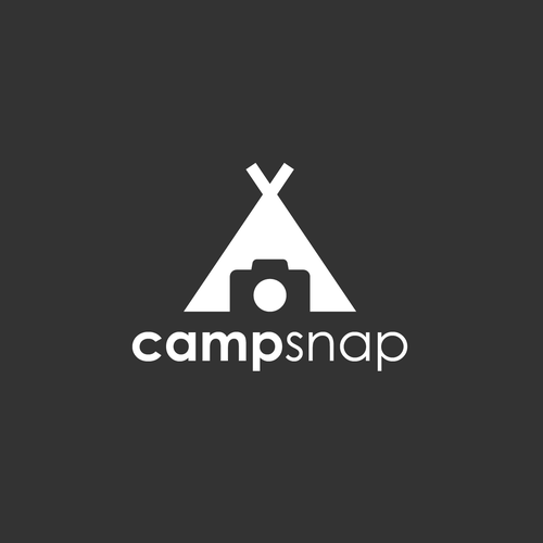 Discover logo with the title 'Camp Snap'