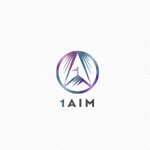 Ray logo with the title 'Vibrant Logo Design for 1AIM'