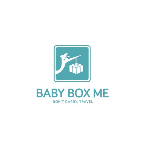 Baby logo with the title 'baby box me '
