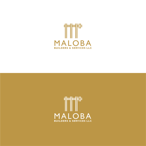 Service brand with the title 'MALOBA+ Logo Concept'