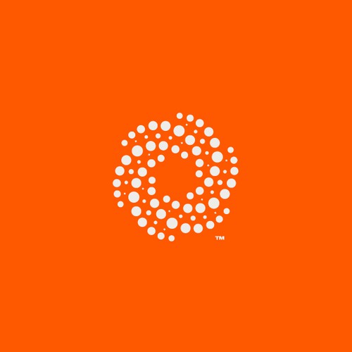 Circle design with the title 'Modern Design for Helios Research'