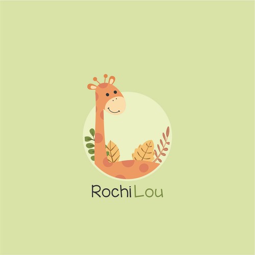Pastel design with the title 'Rochi Lou'