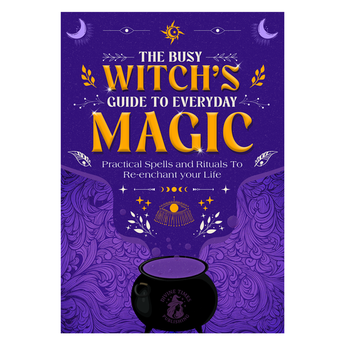 Witch book cover with the title 'The Busy Witch's Guide'