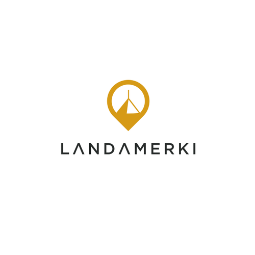 Tourism brand with the title 'Landamerki'