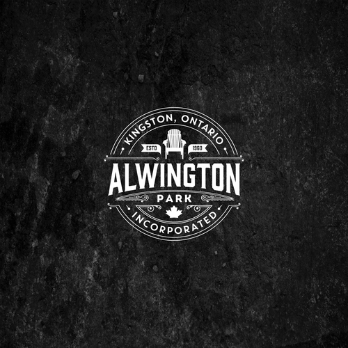 Chair design with the title 'Alwington Park'