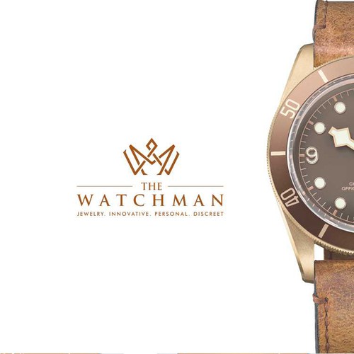 Watch logo with the title 'The Watch Man'