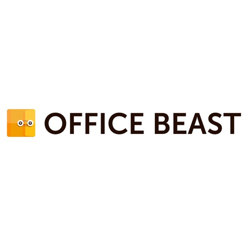 Creature logo with the title 'Create an unleashed beast in an office for OFFICE BEAST'