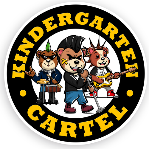 Bear mascot logo with the title 'mascot'