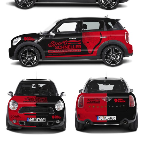 Wrapping design with the title 'sport schneller'