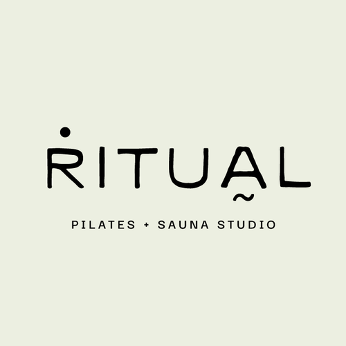 Pilates logo with the title 'Tulum Style Pilates Studio Logo'