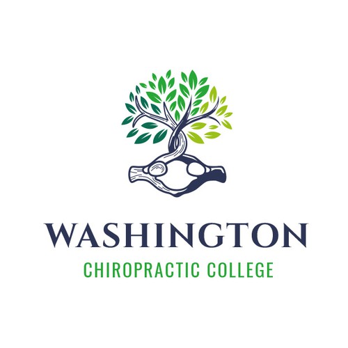 College logo with the title 'Logo Design Project'