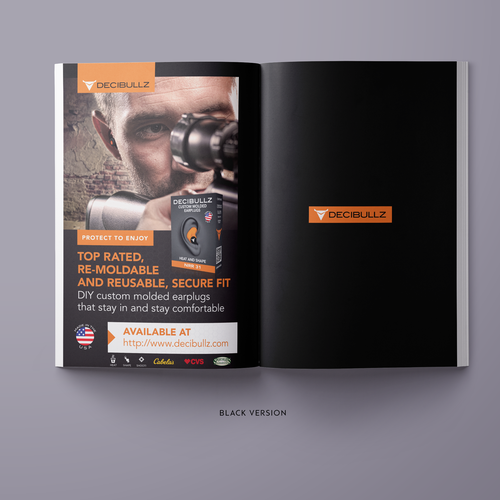 Magazine ad design with the title 'Magazine Ad'