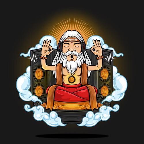 God design with the title 'God Of Sounds'