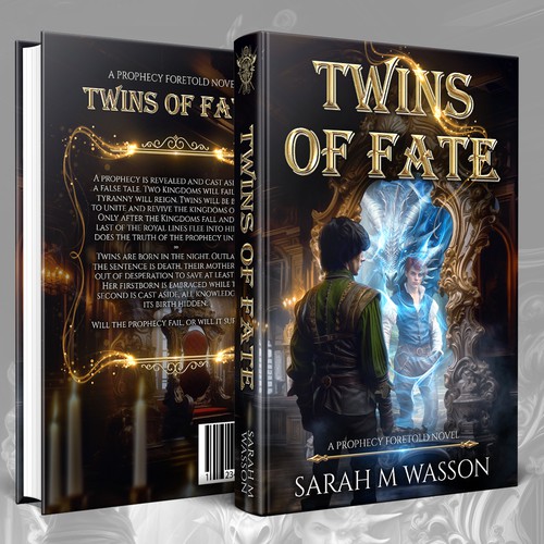 Dragon book cover with the title 'Eye appealingly YA Fantasy - Mystery, magic and dragons'