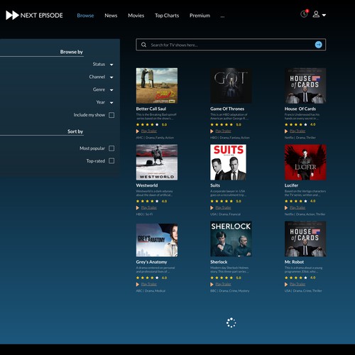 Redesigned website with the title 'Website Landing Page Redesign '