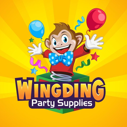 Party brand with the title 'Fun Logo for a Party Supplies Shop'