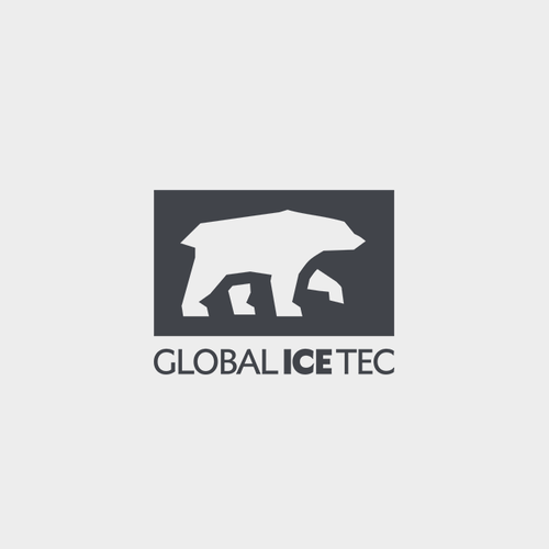 Polar bear design with the title 'Bold logo with a strong message'