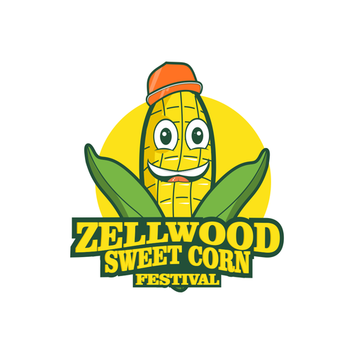 Corn logo with the title 'CORN LOGO'