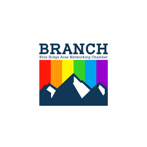 Networking design with the title 'Branch Logo Design'