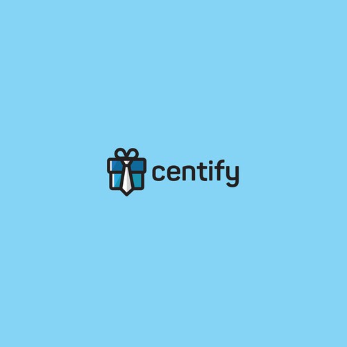 Tie logo with the title 'centiy'