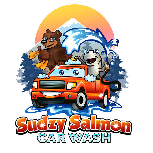 Creative brand with the title 'Playful , funny Logo design for car wash'