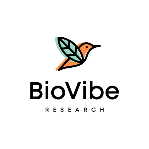 Bio design with the title 'BioVibe Research'