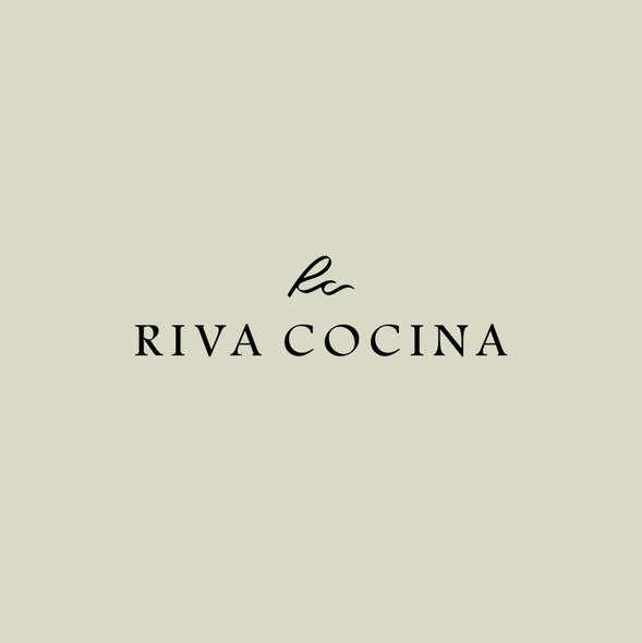 Food design with the title 'RIVA COCINA'