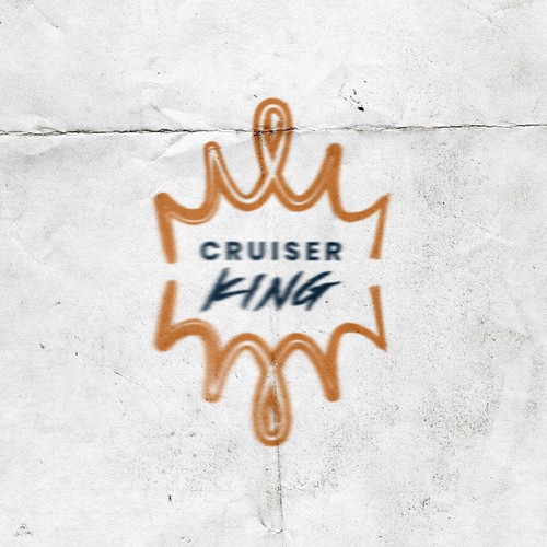 Brush stroke logo with the title 'brush logo service and rent bicycles'